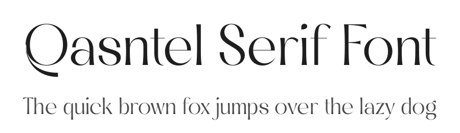 Qasntel Serif Font by timelesstype.co — Display Font