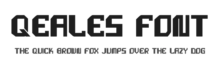 Qeales Font by hayoyuka8 — Display Font
