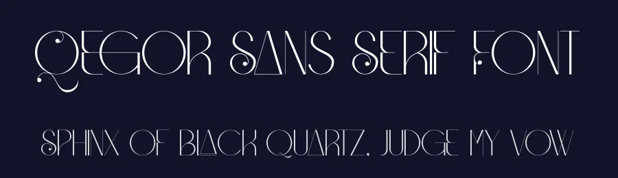 Qegor Sans Serif Font by Storytype — Sans Serif Font — thumbnail 2