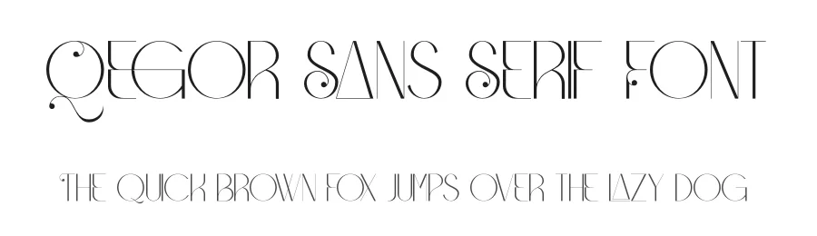 Qegor Sans Serif Font by Storytype — Sans Serif Font
