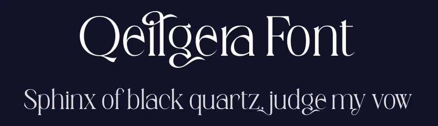 Qeilgera Font by timelesstype.co — Serif Font — thumbnail 2
