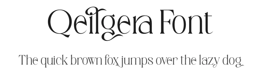 Qeilgera Font by timelesstype.co — Serif Font