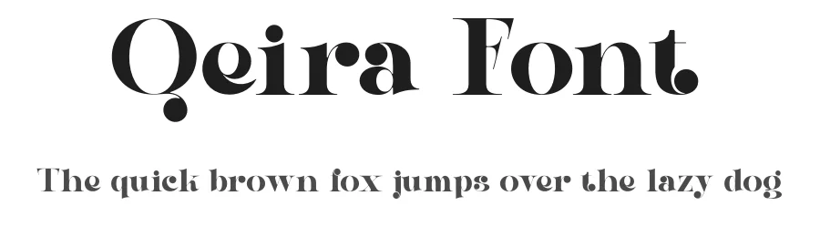 Qeira Font by MaikoHatta — Serif Font