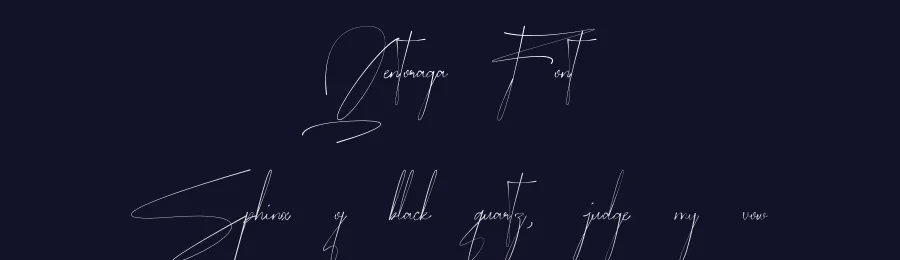 Qentoraga Font by jadatype — Script Handwritten Font — thumbnail 2
