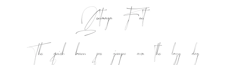 Qentoraga Font by jadatype — Script Handwritten Font