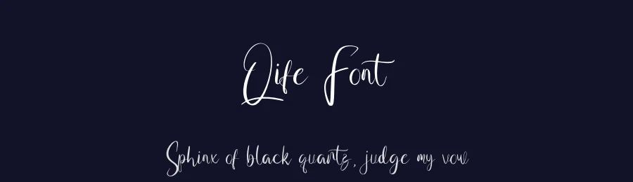 Qife Font by khalwastudio — Script Handwritten Font — thumbnail 2