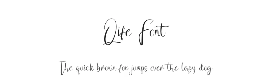 Qife Font by khalwastudio — Script Handwritten Font