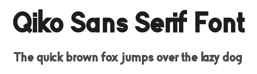 Qiko Sans Serif Font by Seemly Fonts — Sans Serif Font