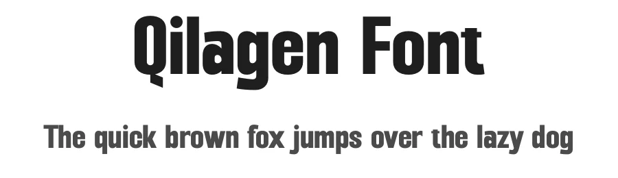 Qilagen Font by TypeLogue — Sans Serif Font