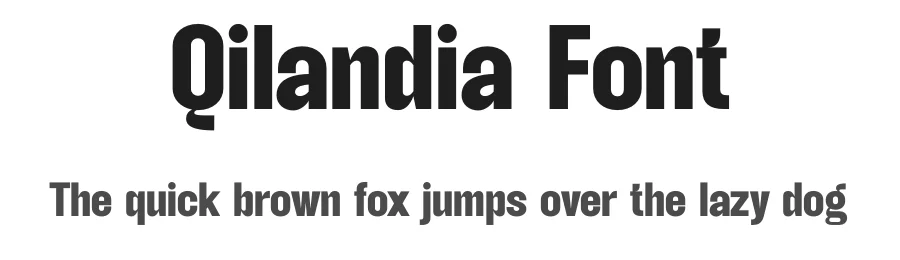 Qilandia Font by TypeLogue — Sans Serif Font