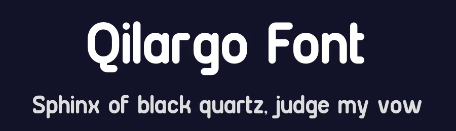 Qilargo Font by Gracetypestudio — Display Font — thumbnail 2