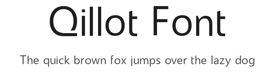Qillot Font by Vroz Studio — Sans Serif Font