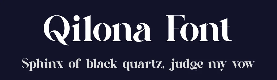 Qilona Font by SlideShoot — Serif Font — thumbnail 2