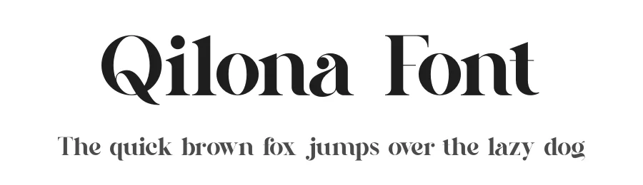 Qilona Font by SlideShoot — Serif Font