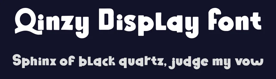 Qinzy Display Font by Attype-Studio — Display Font — thumbnail 2