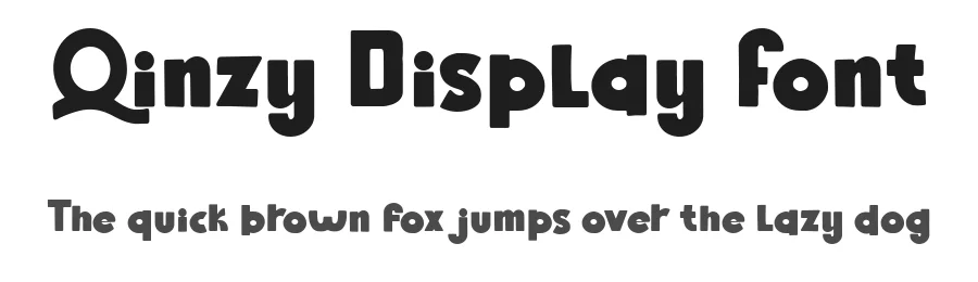 Qinzy Display Font by Attype-Studio — Display Font