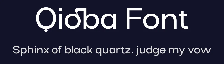 Qioba Font by Ardyanatypes — Sans Serif Font — thumbnail 2