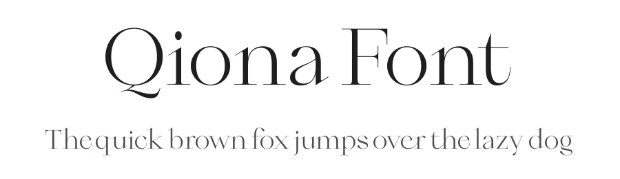 Qiona Font by timelesstype.co — Serif Font