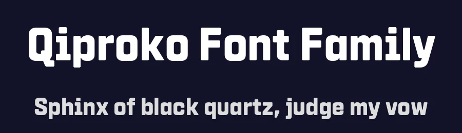 Qiproko Font Family by Nootype — Sans Serif Font — thumbnail 2