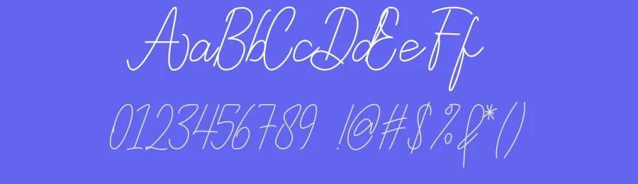 Qittuny Handwritten Font by Icreatype — Decorative Font — thumbnail 3