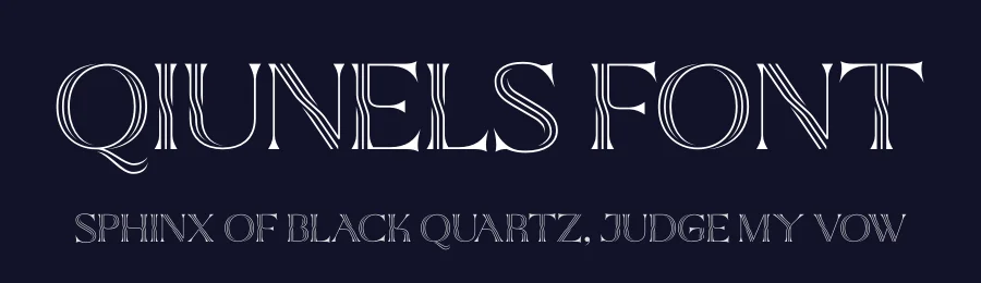 Qiunels Font by Almarkha Type — Serif Font — thumbnail 2