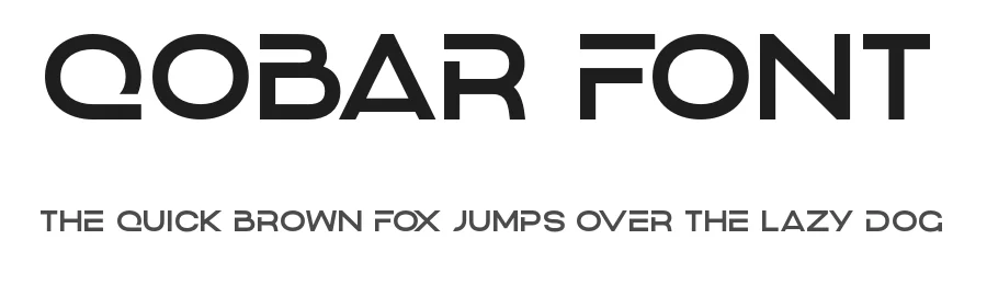 Qobar Font by Vroz Studio — Sans Serif Font