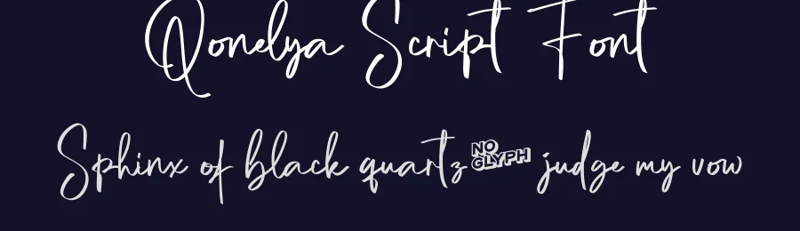 Qonelya Script Font by pustudionet — Script Handwritten Font — thumbnail 2