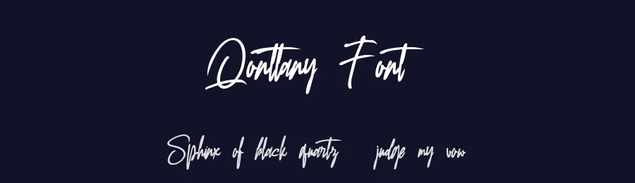 Qonttany Font by Inviline.co — Script Handwritten Font — thumbnail 2