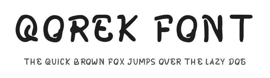 Qorek Font by ambara_studio — Display Font
