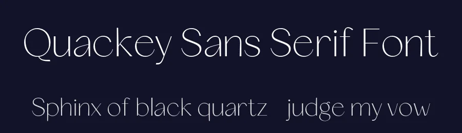 Quackey Sans Serif Font by craftsupplyco — Sans Serif Font — thumbnail 2