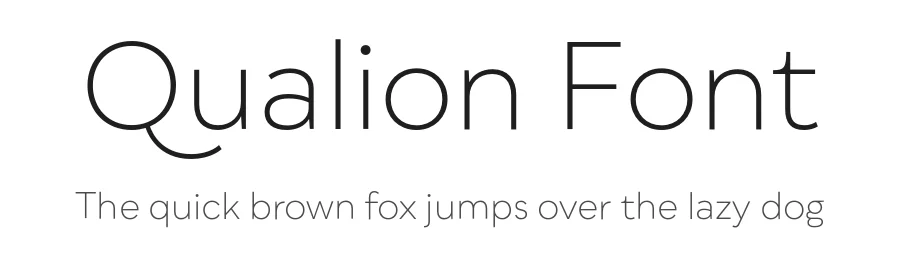Qualion Font by ROHH — Sans Serif Font