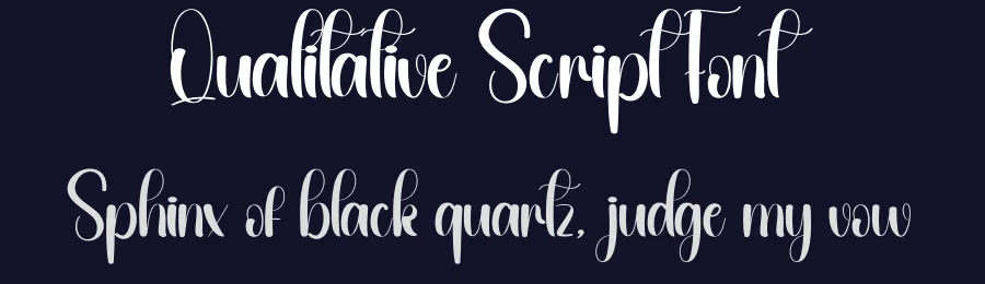 Qualitative Script Font by andikastudio — Script Handwritten Font — thumbnail 2