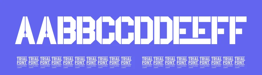 Qualities Stencil Font by 177Studio — Sans Serif Font — thumbnail 3