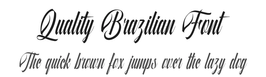 Quality Brazilian Font by alit design — Script Handwritten Font
