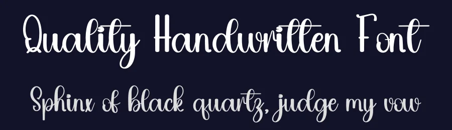 Quality Handwritten Font by inermediaSTUDIO — Script Handwritten Font — thumbnail 2