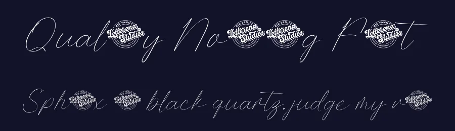 Quality Nosting Font by letterenastudios — Script Handwritten Font — thumbnail 2
