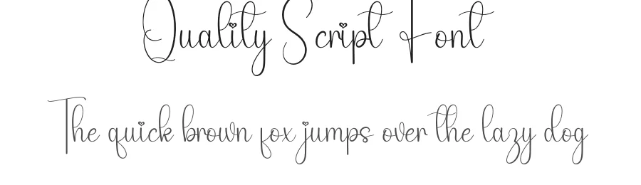 Quality Script Font by andikastudio — Script Handwritten Font