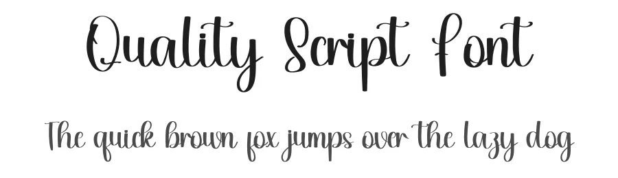 Quality Script Font by inermediaSTUDIO — Script Handwritten Font