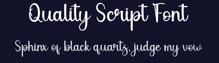 Quality Script Font by andikastudio — Script Handwritten Font — thumbnail 2