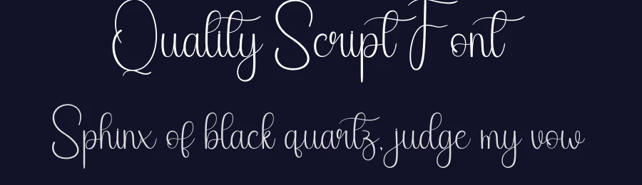 Quality Script Font by andikastudio — Script Handwritten Font — thumbnail 2