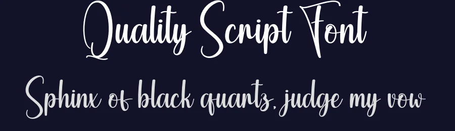 Quality Script Font by andikastudio — Script Handwritten Font — thumbnail 2