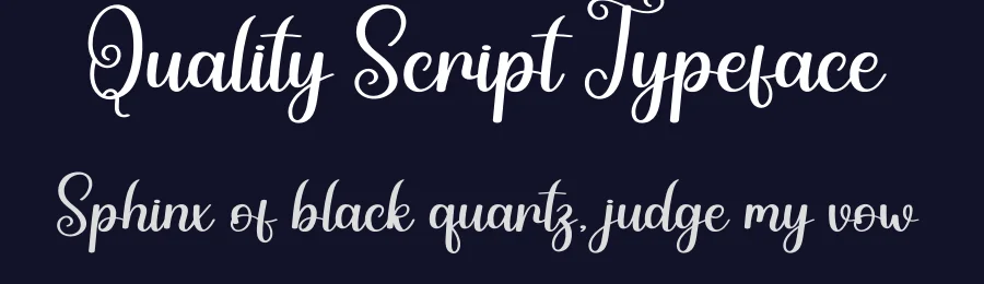 Quality Script Typeface by andikastudio — Script Handwritten Font — thumbnail 2