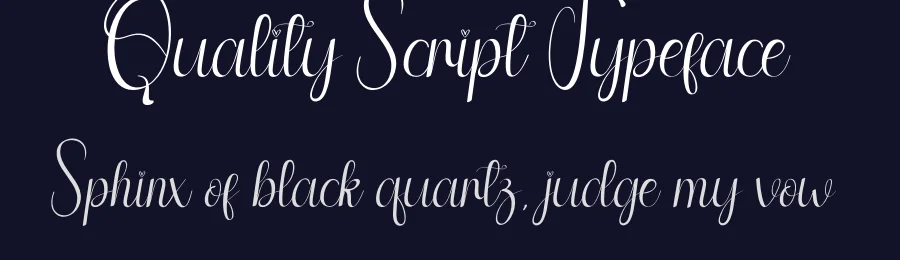 Quality Script Typeface by andikastudio — Script Handwritten Font — thumbnail 2