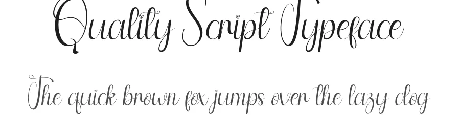 Quality Script Typeface by andikastudio — Script Handwritten Font