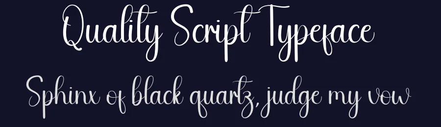 Quality Script Typeface by andikastudio — Script Handwritten Font — thumbnail 2