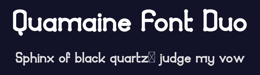 Quamaine Font Duo by edricstudio — Serif Font — thumbnail 2