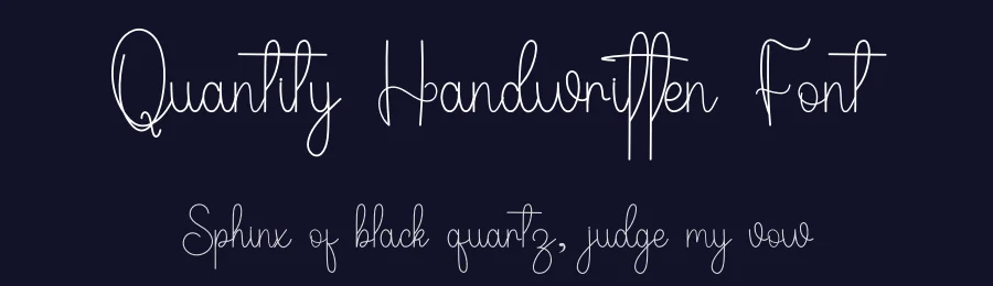 Quantity Handwritten Font by inermediaSTUDIO — Script Handwritten Font — thumbnail 2