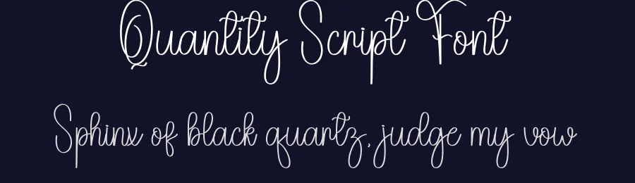 Quantity Script Font by andikastudio — Script Handwritten Font — thumbnail 2