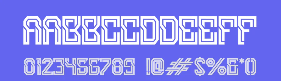 Quantum Energy Font by figuree — Display Font — thumbnail 3