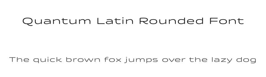 Quantum Latin Rounded Font by Hitesh Malaviya — Sans Serif Font